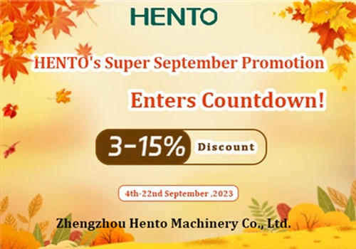 HENTO'nun Süper Eylül Kampanyası Geri Sayıma Giriyor!